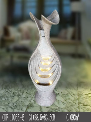 กระถางต้นไม้ไฟ Polyresin Backyard Water Fountain ผู้ผลิต