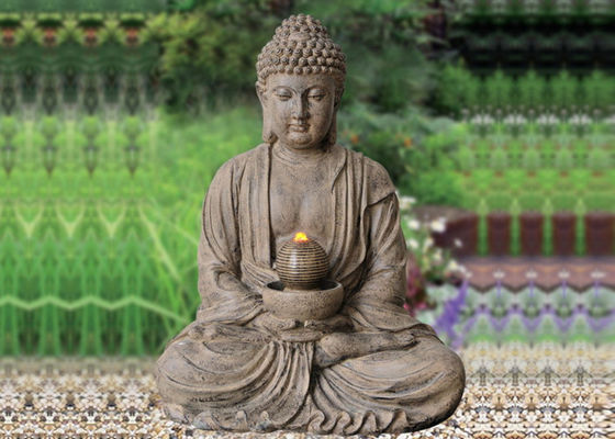 34 นิ้ว Meditierende Buddha Water Fountain ผู้ผลิต