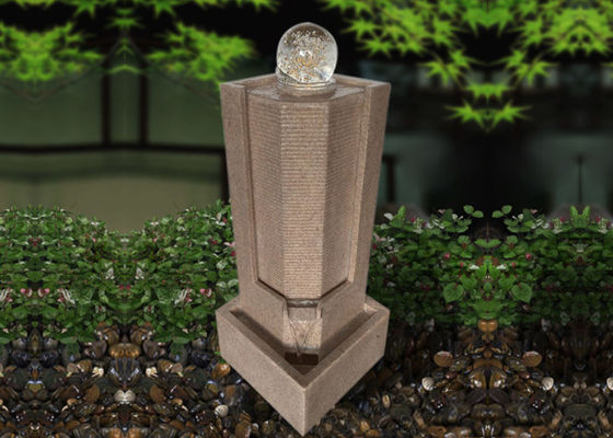 Glass Ball Sandstone น้ำพุกลางแจ้งและน้ำตก ผู้ผลิต