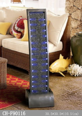 น้ำพุกลางแจ้ง 110 ซม. พร้อมไฟ LED ผู้ผลิต